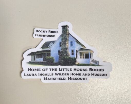 Rocky Ridge Historic Farmhouse Vinyl Sticker